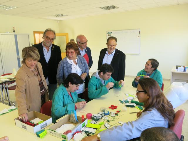 Visita institucional en Lleida de la consejera de Trabajo, Asuntos Sociales y Familias