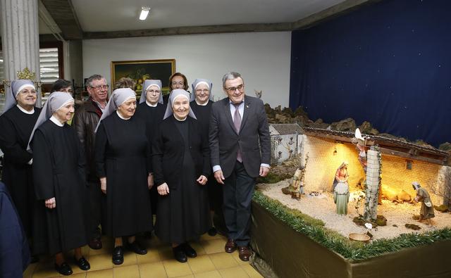 L’alcalde Ros felicita les festes a les Germanetes dels Pobres 