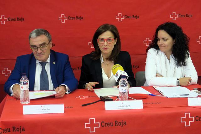 L’alcalde Ros ofereix tot el suport necessari a Creu Roja en l’acolliment dels refugiats