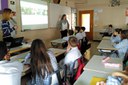 Un millar de alumnos de escuelas de la ciudad participan en las charlas escolares de Down Lleida