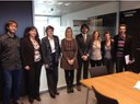 La Red Periféricos para la prevención de las drogodependencias en Cataluña entrega el Manifiesto a la consejera Neus Munté 