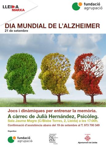 Conferencia sobre juegos y dinámicas para entrenar la memoria en el día mundial del Alzheimer