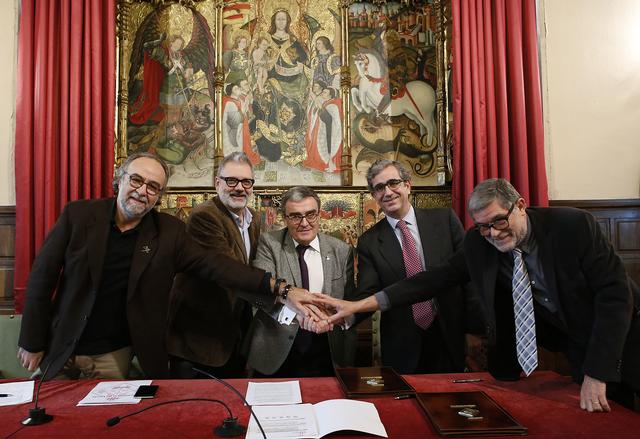 Convenio entre la Paeria y el Banco Mare Nostrum por la cesión de 24 alojamientos para alquiler social en Lleida