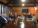 Alcalde Ángel Ros recibe nuevos administradores Residencia Hermanitas de los Pobres