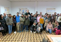 Usuarios de La Saleta participan en la creación de un banco de conocimiento con alumnos de la Escuela de Arte y Trabajo Social