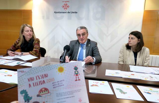 La Paeria ofrece 3.000 plazas en las estancias municipales para niños y niñas este verano con "Vive el Verano en Lleida 2018"