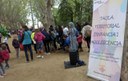 Unos 200 niños participan en el encuentro "Jugamos en la calle" en los Campos Elíseos