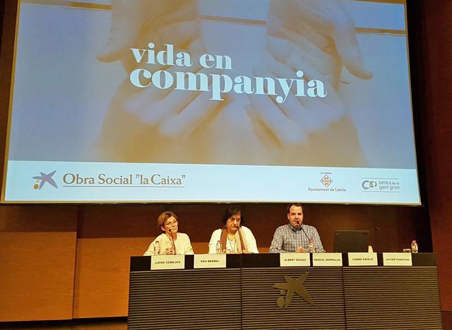 El projecte “Vida en Companyia” treballa en pro de les persones grans de Lleida