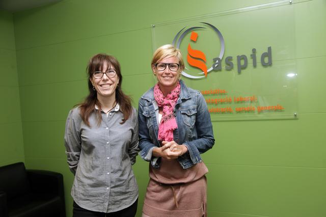 Montse Mínguez visita la seu d’ASPID i referma l’aposta de la Paeria pel col·lectiu de discapacitats