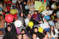 Els nens i nenes de la Xarxa de Centres Oberts i Ciberaules celebren el Dia Internacional dels Drets dels Infants 